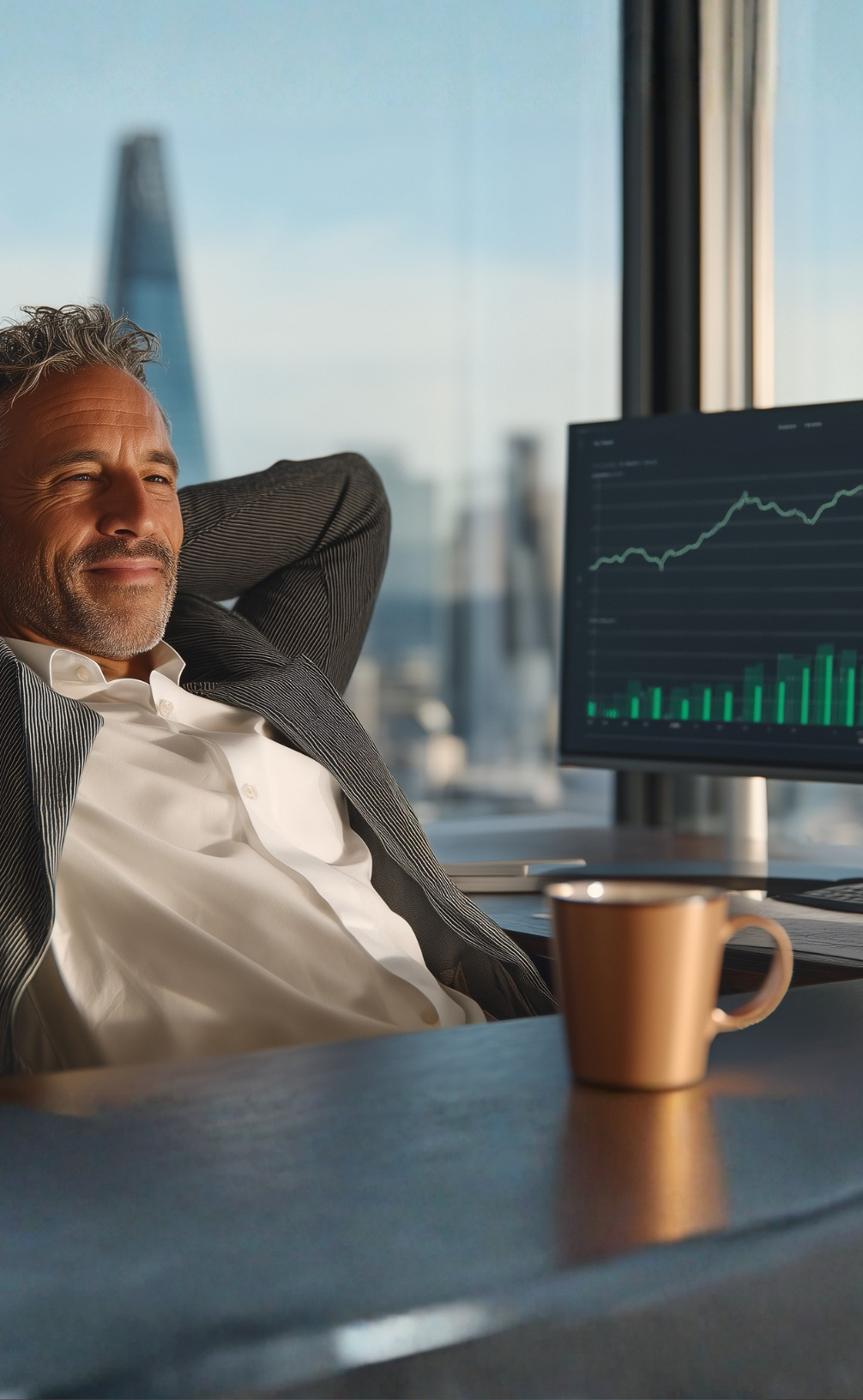 Professional workspace background